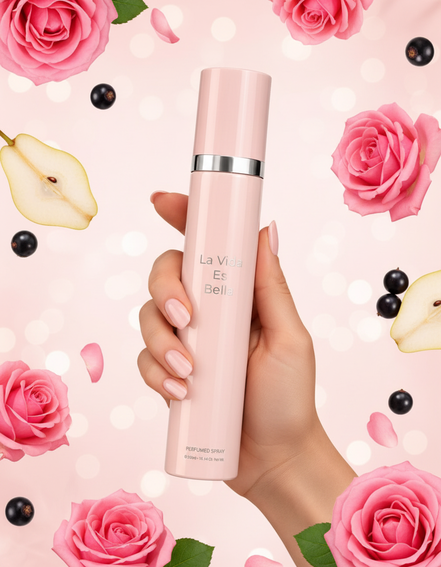 La Vida Es Bella, Body Splash Árabe 300 ml