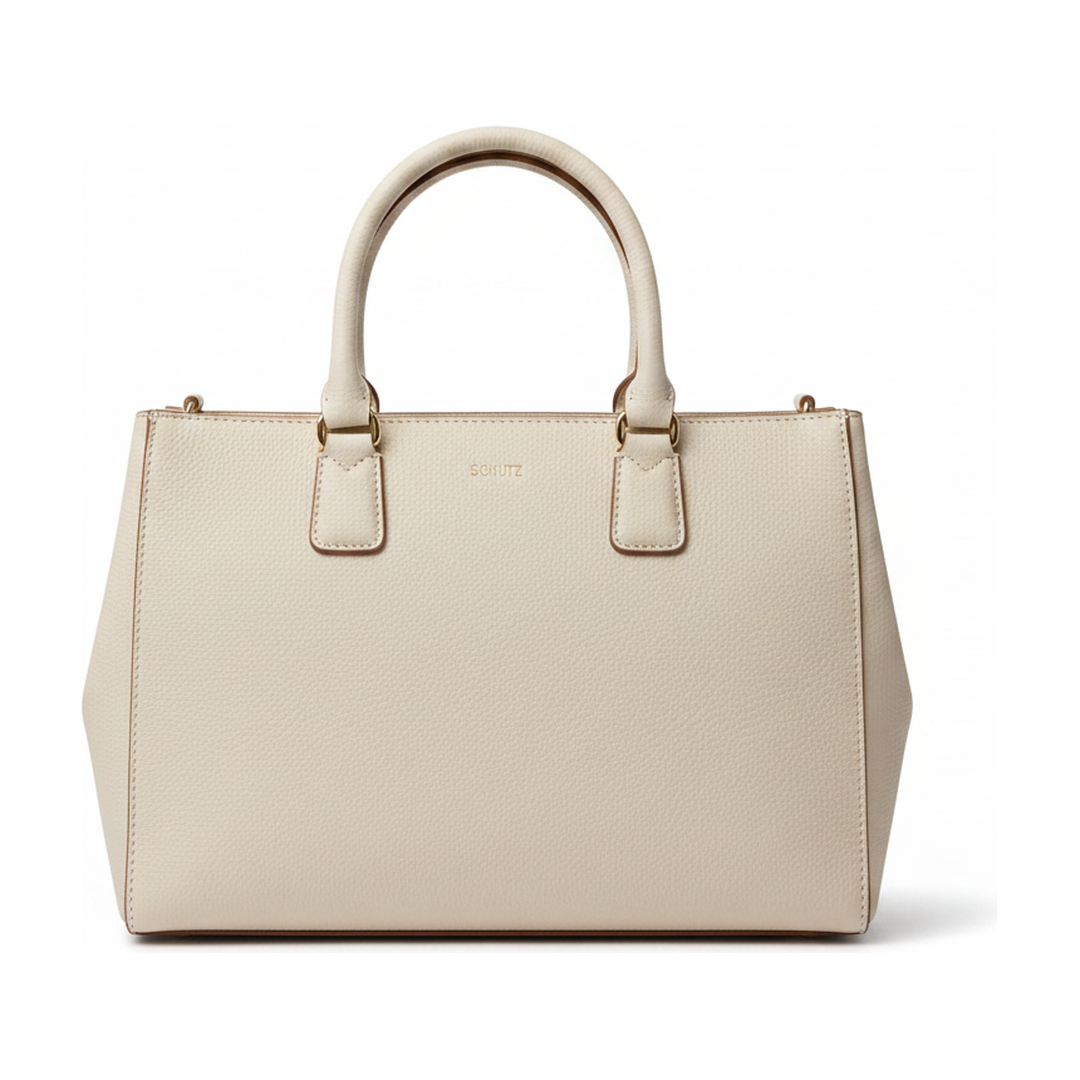 Bolsa Schutz Feminina Off White Alça Transversal